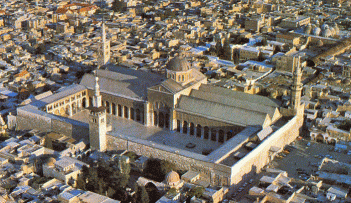 المسجد الأموي الجامع بدمشق ـ مشهد من أعلى