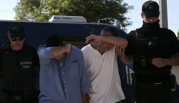 العسكريين الأتراك في حوزة السلطات اليونانية