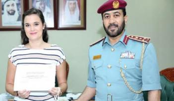 تكريم الشابة النمساوية