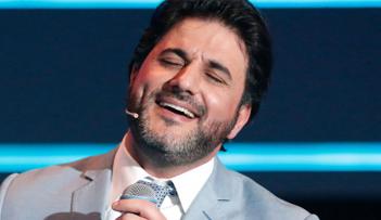المغني اللبناني ملحم زين ـ أحد المشاركين في مهرجان الفحيص بالأردن