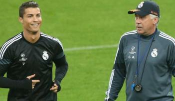 أنشيلوتي ورونالدو