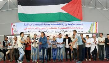 يجسد المعرض حياة الفلسطينين القديمة