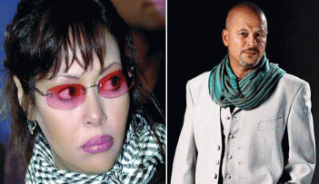الفنان الراحل وائل نور والفنانة المصرية نهى العرموسي