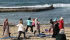 بالصور .. نساء طرابلس على الشاطئ ..ماذا يفعلن؟
