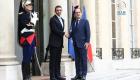 الرئيس الفرنسي يستقبل عبد الله بن زايد