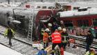 مصرع 3 أشخاص في اصطدام قطارين ببلجيكا