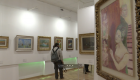 بالفيديو.. دالي ولفونتانا في معرض للوحات المافيا في إيطاليا