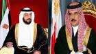 رئيس دولة الإمارات يتلقى رسالة شفهية من ملك البحرين