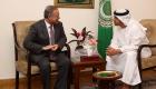 عبدالله بن زايد يلتقي وزير الخارجية اليمني على هامش اجتماع وزراء الخارجية العرب