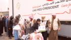 "الهلال الأحمر الإماراتي" توزّع 70 ألف سلة غذائية في المديريات الجنوبية باليمن 