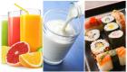 أفكار خاطئة شائعة عن الحليب والسوشي وعصير الفاكهة