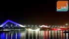 جسر الشيخ زايد يكتسي بألوان علم فرنسا تضامنًا مع ضحايا هجوم نيس