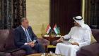 خليفة بن زايد يتلقى رسالة خطية من رئيس الوزراء العراقي