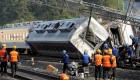 قتيل و8 مصابين بعد انحراف قطار عن مساره ‬بكوريا الجنوبية