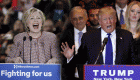 ترامب وكلينتون  يحصدان أصوات نيويورك في الانتخابات التمهيدية