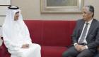 نائب وزير شؤون الرئاسة الإماراتي يبحث مع سفير اليمن الأوضاع في بلاده