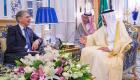 الملك سلمان يناقش مع وزير الخارجية البريطاني قضايا المنطقة