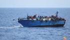 انتشال جثث 117 مهاجرًا على شاطئ زوارة الليبية