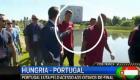 فيديو: رونالدو يرد على مراسل بإلقاء ميكروفونه في بحيرة