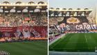 جماهير العين والجزيرة تكشف عن تيفو نهائي كأس رئيس الإمارات