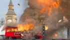 بالفيديو: مشهد انفجار حافلة بفيلم جاكي شان يثير الذعر بلندن