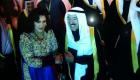 فيديو وصور .. "عكاز" أحلام يخطف الأضواء في الكويت