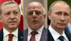 بوتين يبحث مع أردوغان والعبادي معركة الموصل
