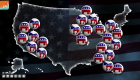 فيديوجراف.. الولايات المتأرجحة في انتخابات الرئاسة الأمريكية