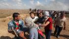 إصابة شابين فلسطينيين في مواجهات مع جيش الاحتلال شرق غزة
