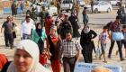 آلاف النازحين يصلون شرق الموصل