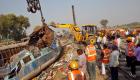 حادث قطار الهند.. 146 قتيلا و200 مصاب حصيلة نهائية