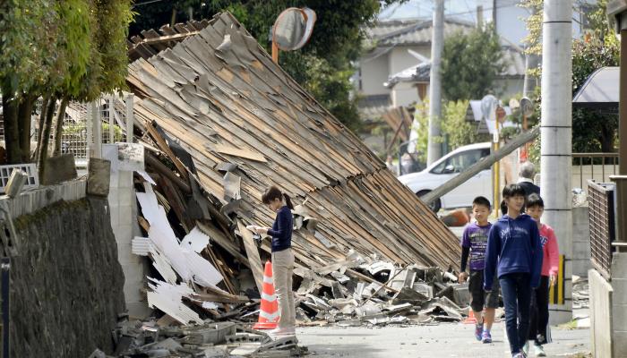 زلزال يضرب شرق اليابان