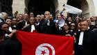 تونس.. احتجاجات للمحامين ضد "الجباية" وإضراب عام بالمحاكم 