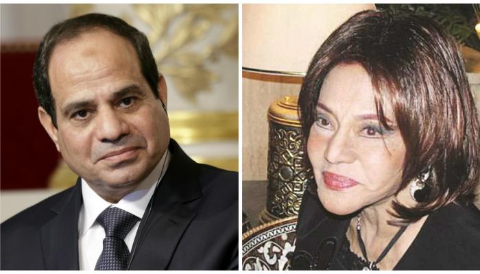 ماجدة والسيسي