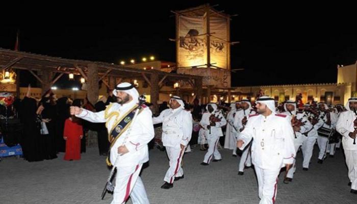 - جانب من فعاليات مهرجان الشيخ زايد للتراث