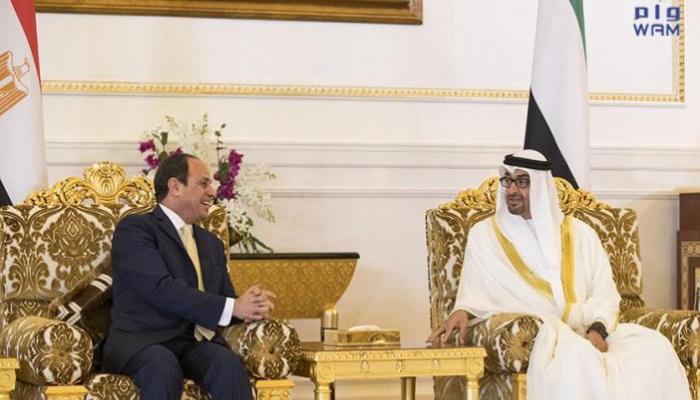 صورة من زيارة السيسي إلى الإمارات
