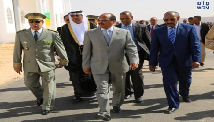 الرئيس الموريتاني والسفير الإماراتي