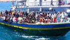 انتشال 16 جثة وإنقاذ 1000 مهاجر في البحر المتوسط