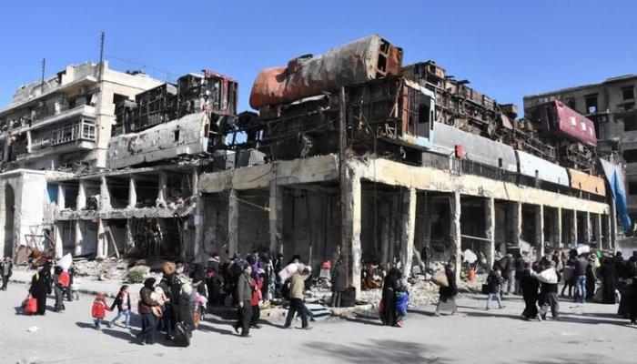 مدنيون فارون من شرق حلب