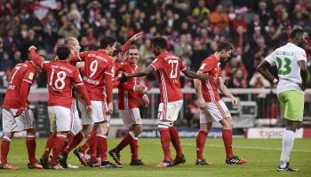 فرحة بايرن بالفوز