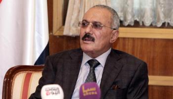 الرئيس المخلوع علي صالح