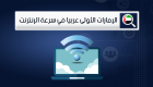 الإمارات الأولى عربيا في سرعة الإنترنت