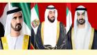 رئيس الإمارات ونائبه ومحمد بن زايد يهنئون حكام الدول الصديقة بالعام الجديد 