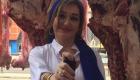 بالصور.. مذيعة مصرية تعمل "جزارة" في العيد