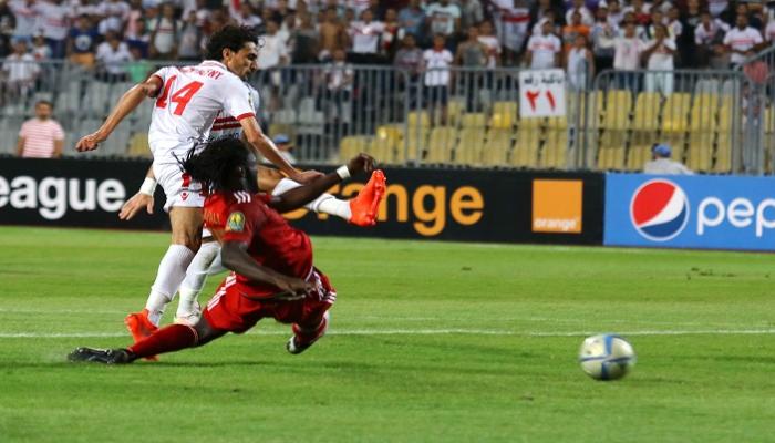 بالفيديو.. مرتضى يهدي حفني ثاني أهداف الزمالك أمام الوداد