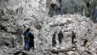 45 قتيلاً في غارات جوية مكثفة على حلب الشرقية