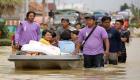 بالصور.. 12 قتيلا جراء فيضانات تايلاند وتحذيرات للسياح