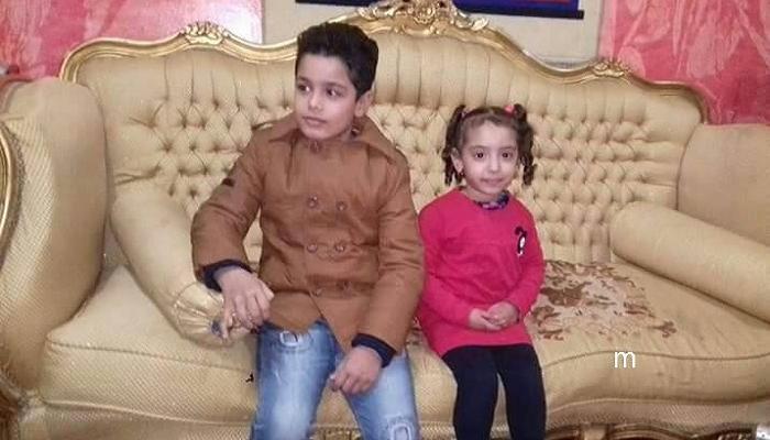الطفلة فريدة وابن عمها زين