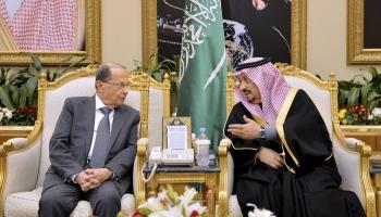أمير منطقة الرياض والرئيس ميشيل عون 