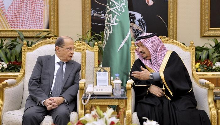 أمير منطقة الرياض والرئيس ميشيل عون